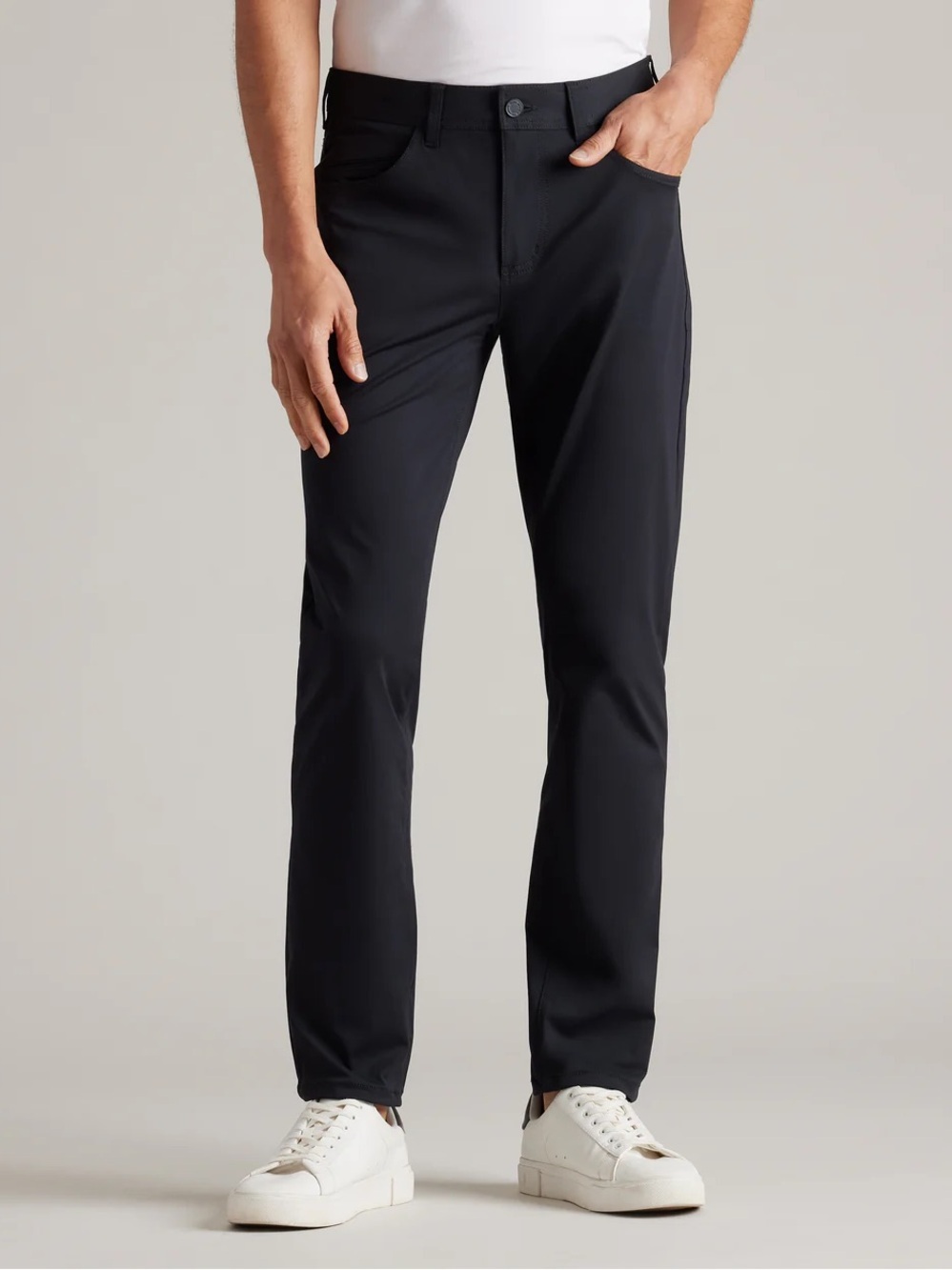 RHONE | Commuter Five Pocket Pants | Black | Waist 38” Inseam 31”